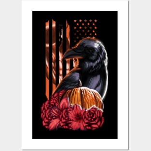 Halloween 2022 - Common Raven Posters and Art